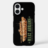 M1A2 Abrams US MBT Tank Desert Storm Veteraan Case-Mate iPhone Case (Achterkant)