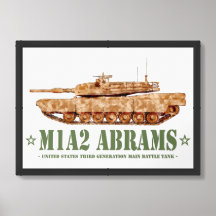 M1A2 Abrams US MBT Tank Desert Storm Veteraan