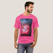 M20 Trifid Nebula Messier Object 20 Space Astronom T-shirt (Voorkant volledig)