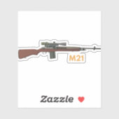 M21 Sniperriffel Sticker (Vel)