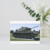 M24 de Lichte Tank van Chaffee Briefkaart (Staand voorkant)