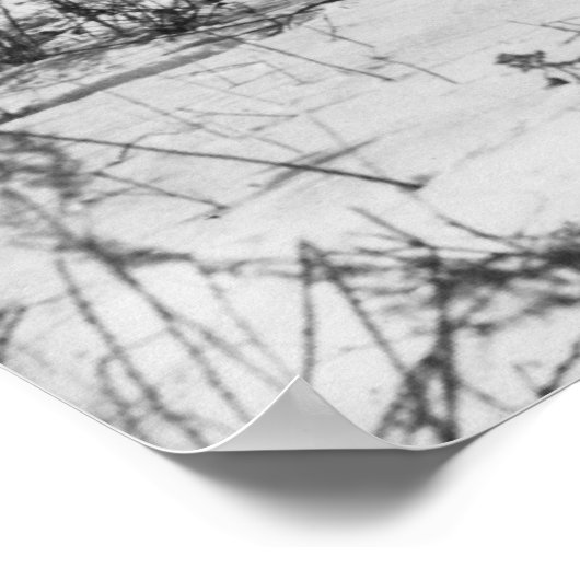 M26 over het Chosin-schiereiland Poster (Hoek)