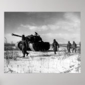 M26 over het Chosin-schiereiland Poster (Voorkant)