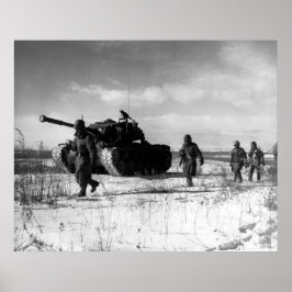 M26 over het Chosin-schiereiland Poster