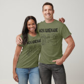 M26 Schematische Grenadier M26 Grenade T-shirt (Unisex)