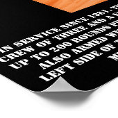 M2 Bradley Infantertry Fighting Vehicle Poster (Hoek)