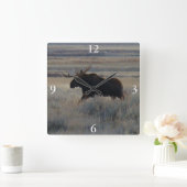 M2 Bull Moose Vierkante Klok (Huis)