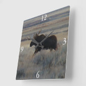 M2 Bull Moose Vierkante Klok (Hoek)