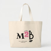 M2B-mam moet worden Christelijk Grote Tote Bag (Voorkant)