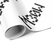 M30W [Dierengeluiden in leetspreken] Cadeaupapier (Rol Hoek)