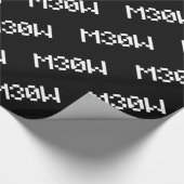 M30W [Dierengeluiden in leetspreken] Cadeaupapier (Hoek)