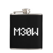 M30W [Dierengeluiden in leetspreken] Heupfles (Voorkant)