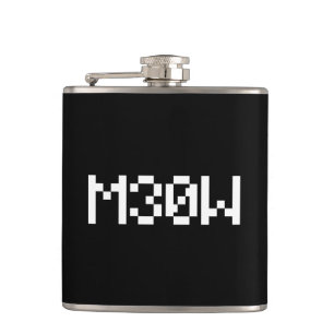 M30W [Dierengeluiden in leetspreken] Heupfles