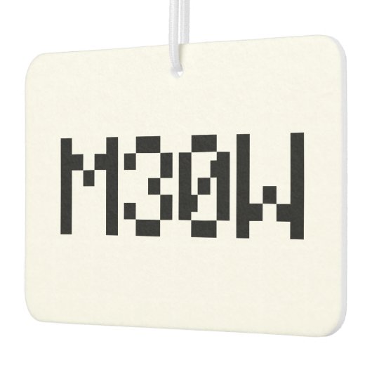 M30W [Dierengeluiden in leetspreken] Luchtverfrisser (Links)