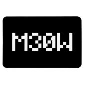 M30W [Dierengeluiden in leetspreken] Magneet (Horizontaal)