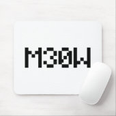 M30W [Dierengeluiden in leetspreken] Muismat (Met muis)