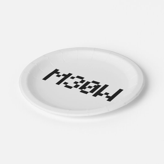 M30W [Dierengeluiden in leetspreken] Papieren Bordje (Gekanteld)