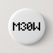 M30W [Dierengeluiden in leetspreken] Ronde Button 5,7 Cm (Voorkant)