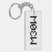 M30W [Dierengeluiden in leetspreken] Sleutelhanger (Voorkant Links)