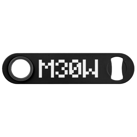 M30W [Dierengeluiden in leetspreken] Speed Flessenopener (Voorkant (Horizontaal))