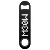 M30W [Dierengeluiden in leetspreken] Speed Flessenopener (Achterkant)