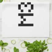 M30W [Dierengeluiden in leetspreken] Theedoek (Gevouwen)