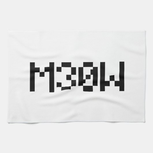 M30W [Dierengeluiden in leetspreken] Theedoek (Horizontaal)