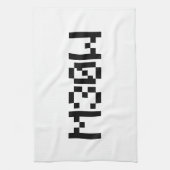 M30W [Dierengeluiden in leetspreken] Theedoek (Verticaal)