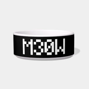 M30W [Dierengeluiden in leetspreken] Voerbakje