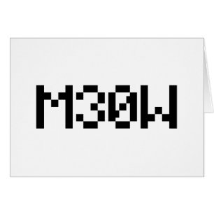 M30W [Leetspeak Animal Sounds] Kaart