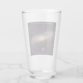 M31 Andromeda Galaxy bierglas Glas (Achterkant)