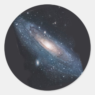 M31 Andromeda Galaxy Ronde Sticker
