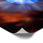 M33 Zwart gat in de ruimte Poster (Hoek)