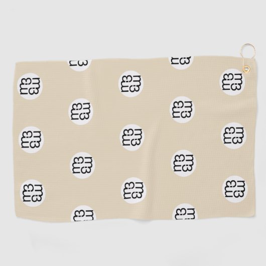 m3 golfhanddoek | m3galleryStudio (Horizontaal)