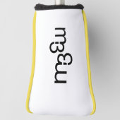 M3 putterklep | m3galleryStudio Golfheadcover (Draai 90)
