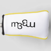 M3 putterklep | m3galleryStudio Golfheadcover (Voorkant)