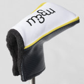 M3 putterklep | m3galleryStudio Golfheadcover (3/4 voorkant)