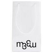 m3galleryStudio-monogram kleine glanzend cadeautas (Voorkant)