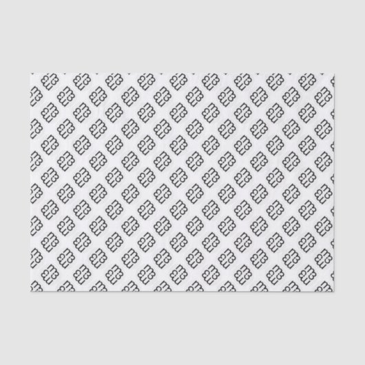 m3galleryStudio-monogram, middernacht-tissuepapier Tissuepapier (Voorkant)