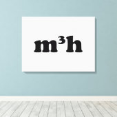 m3h canvas afdruk (Insitu (Houten vloer))