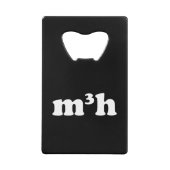 m3h creditkaart flessenopener (Voorkant)
