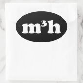 m3h ovale sticker (Tas)