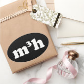 m3h ovale sticker (Geschenken)
