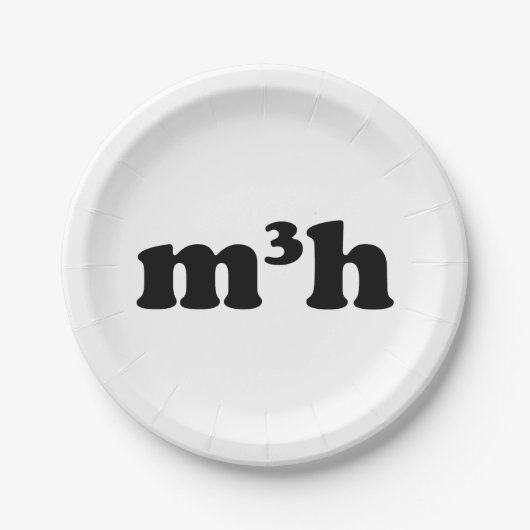 m3h papieren bordje (Voorkant)