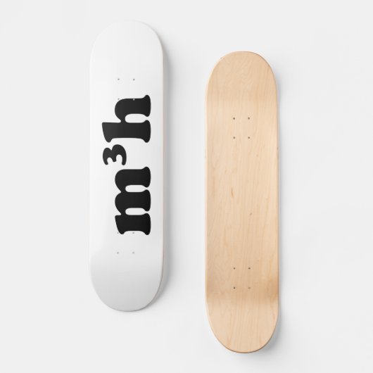 m3h persoonlijk skateboard (Voorkant)