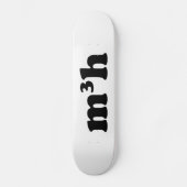 m3h persoonlijk skateboard (Voorkant)