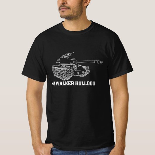 M41 Walker Bulldog American Light Army Tank Gift (Voorkant)