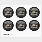 M46 Patton Classic Ronde Sticker Sticker (Vel)