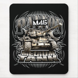 M46 Patton Muismat Mousepad