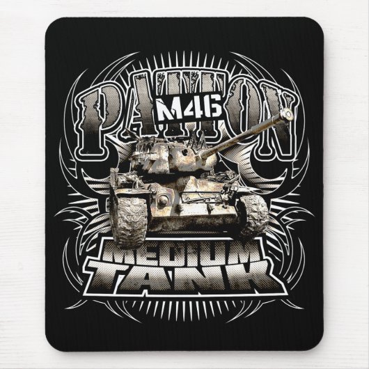 M46 Patton Muismat Mousepad (Voorkant)